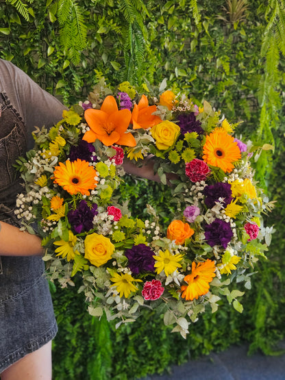 Fresh Flower Wreath