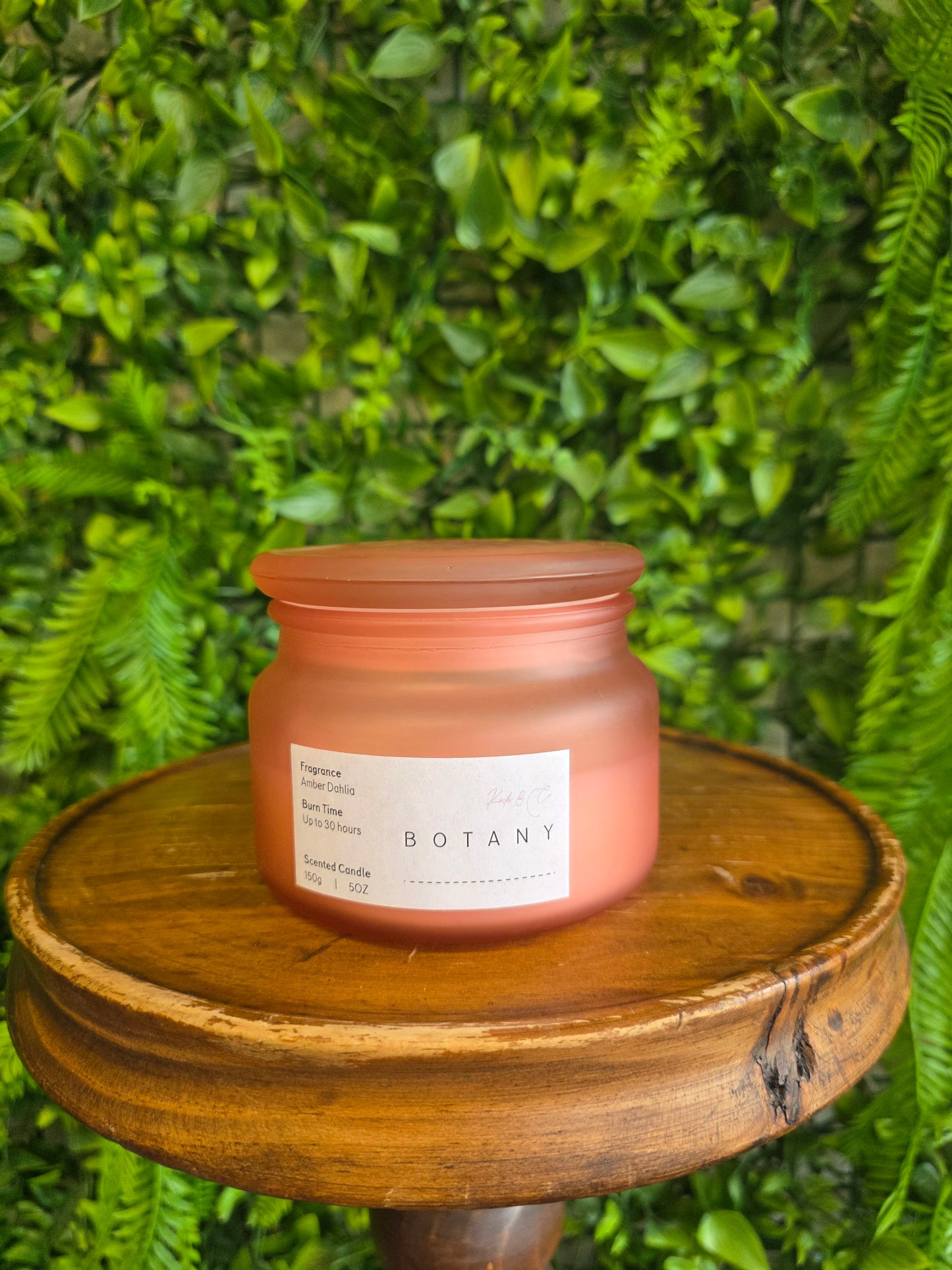 Frosted Glass Soy Candle