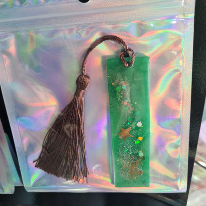Resin bookmark